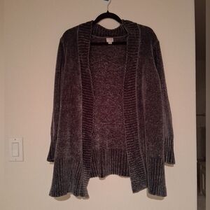 Womens green cardigan